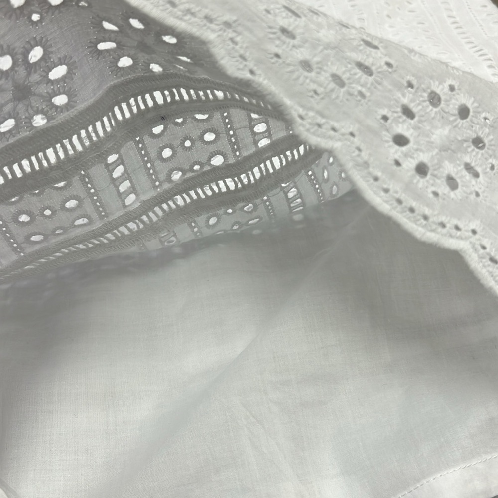 NWT Jade Melody Tam White Eyelet Dress XS - Picture 8 of 13